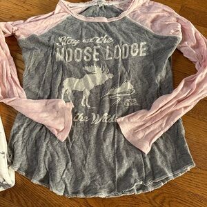 PJ Salvage pajamas perfect condition size small moose motif